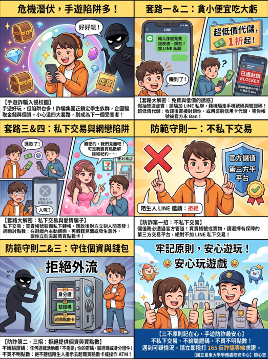 手遊詐騙宣導